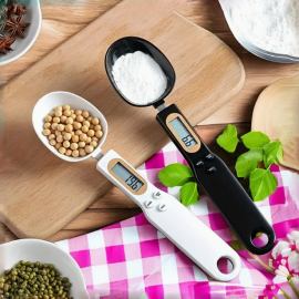 Digital Kitchen Scale Spoon – 0.1 g Precision up to 500 g, LCD Display