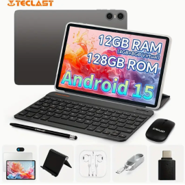 Teclast P30T 10.1″ Android Tablet — 128GB, 6000 mAh, Keyboard Kit Option